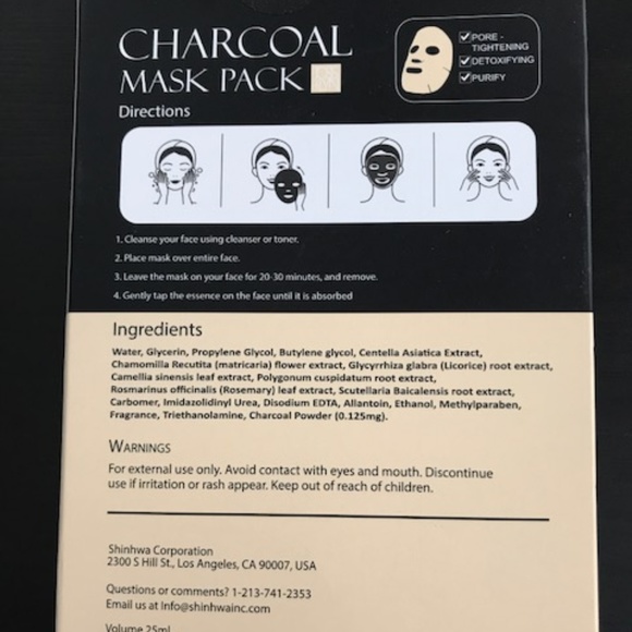 Charcoal Mask for face - Picture 2 of 4